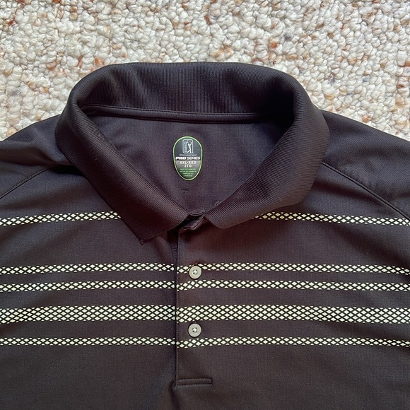 PGA Tour Pro Series Size 2TG Men’s Black Golf Shirt - Picture 2 of 5